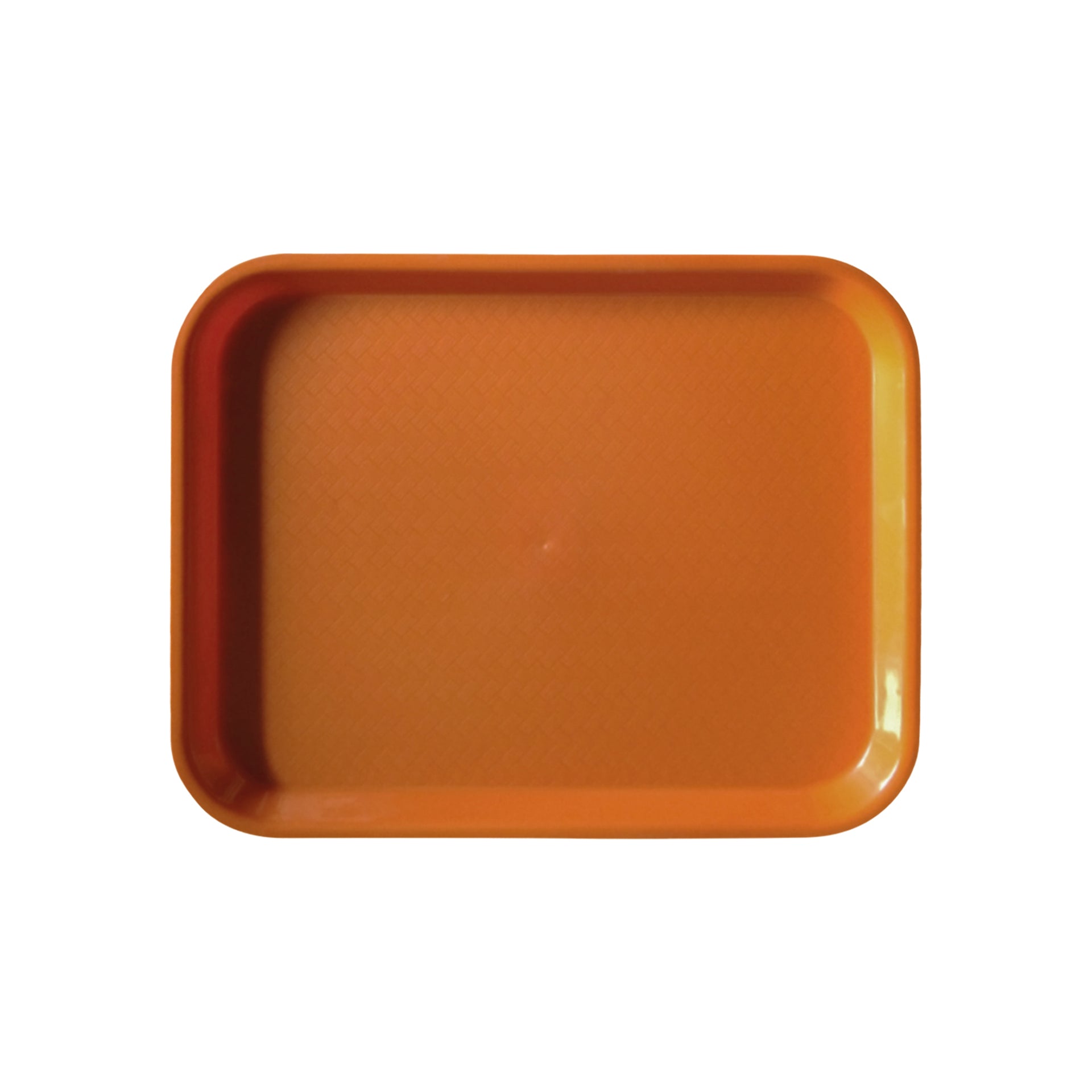 Charola Naranja De Plástico 35 X 45 cm |Charolas