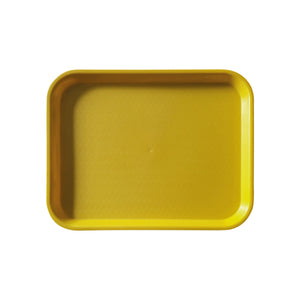 Charola Amarilla De Plástico 35 X 45 cm |Charolas
